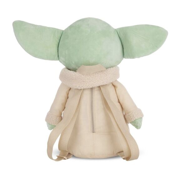 Baby Yoda Backpack and Plush Toy in 1 Soft Adorable Zip Close NEW 16 Inch - Picture 4 of 11